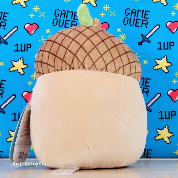 Squishmallow Mac the Acorn 7" UltraSoft Harvest Squad Collectible Plush NWT - Picture 2 of 6